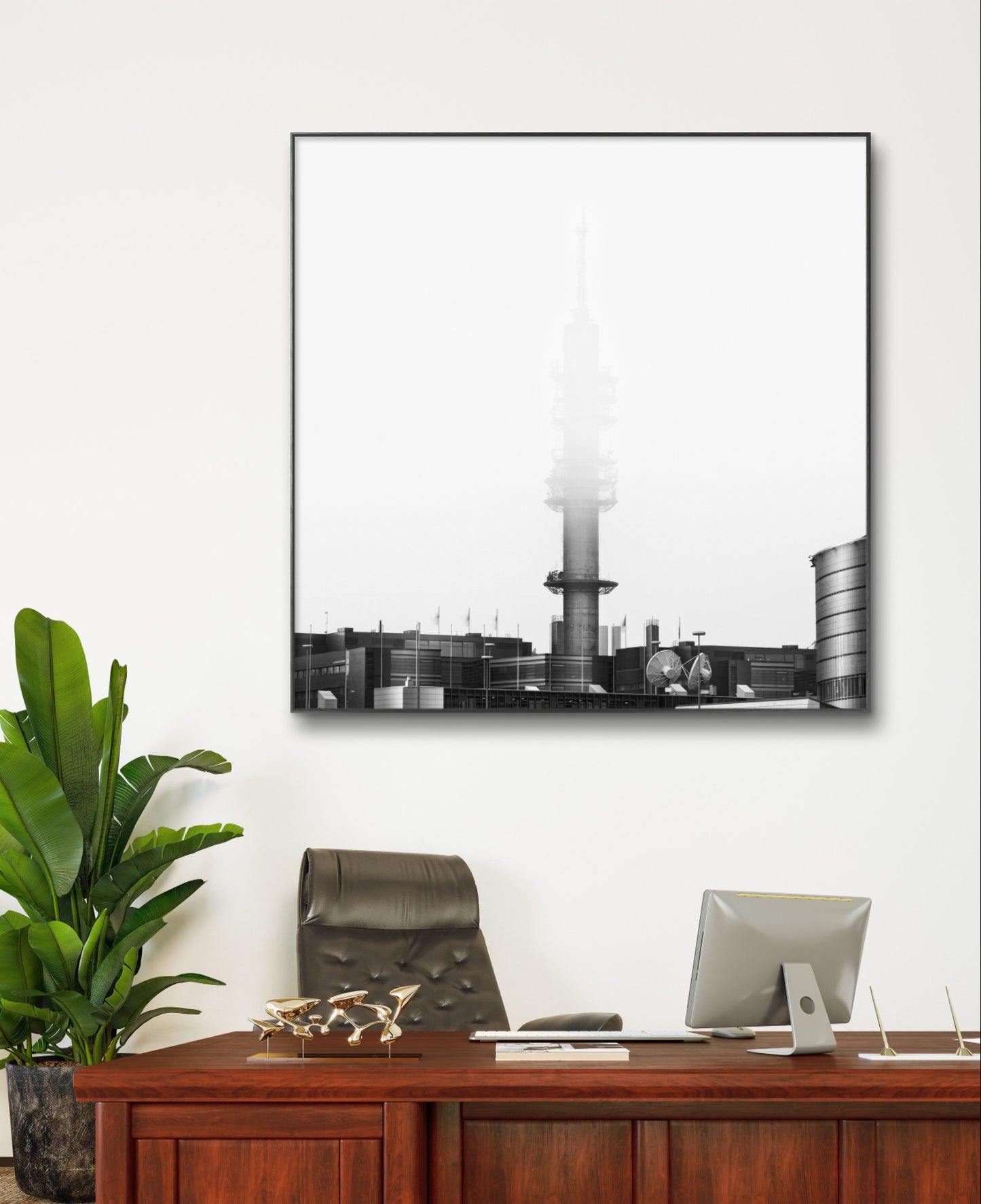 Canvas Print  "Alone with myself"